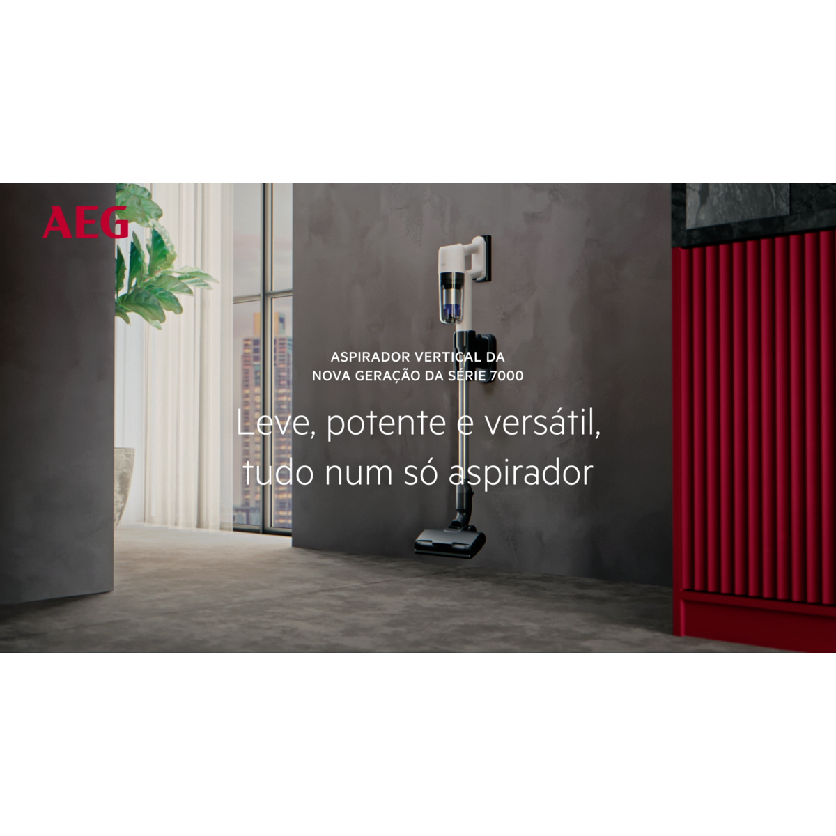 AEG - Aspirador vertical sem fio - AP72UB21SW