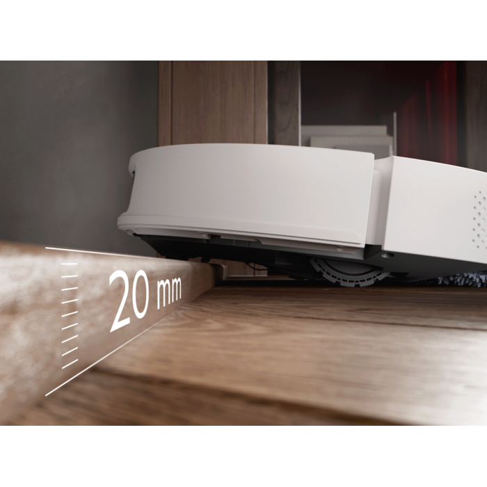 Effortlessly moves over thick carpets and thresholds up to 20mm without interruption
Disclaimer: Based on internal test according to QB/T 4833 -2023 measured against thresholds 