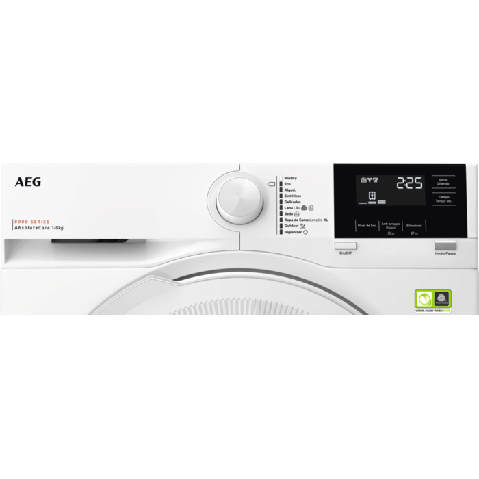 AEG - Máquina de secar com bomba de calor - TR818A2PB