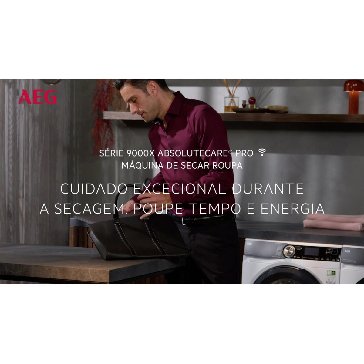 AEG - Máquina de secar com bomba de calor - TR959V6PBC