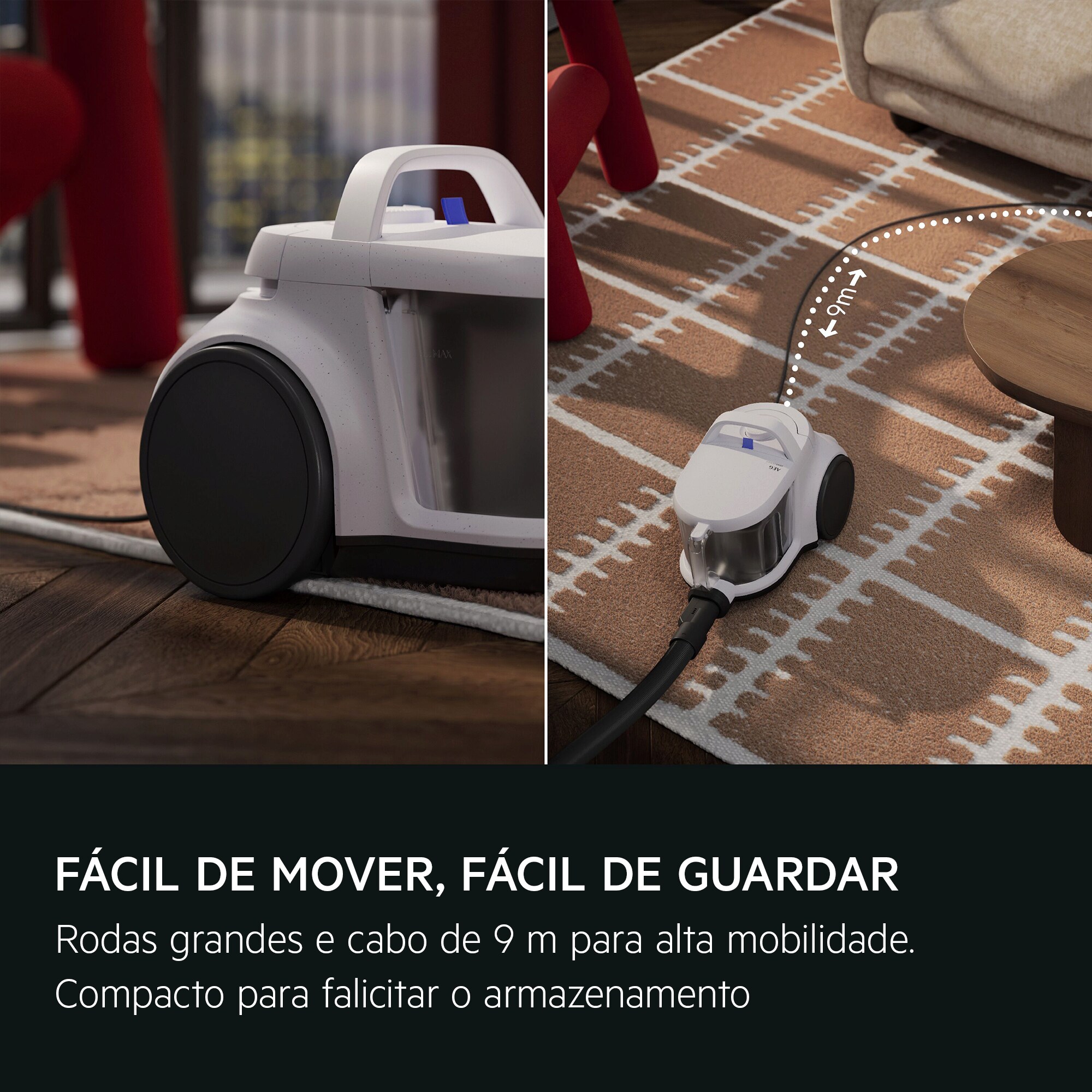 AEG - Aspirador sem saco - AL51C2SW