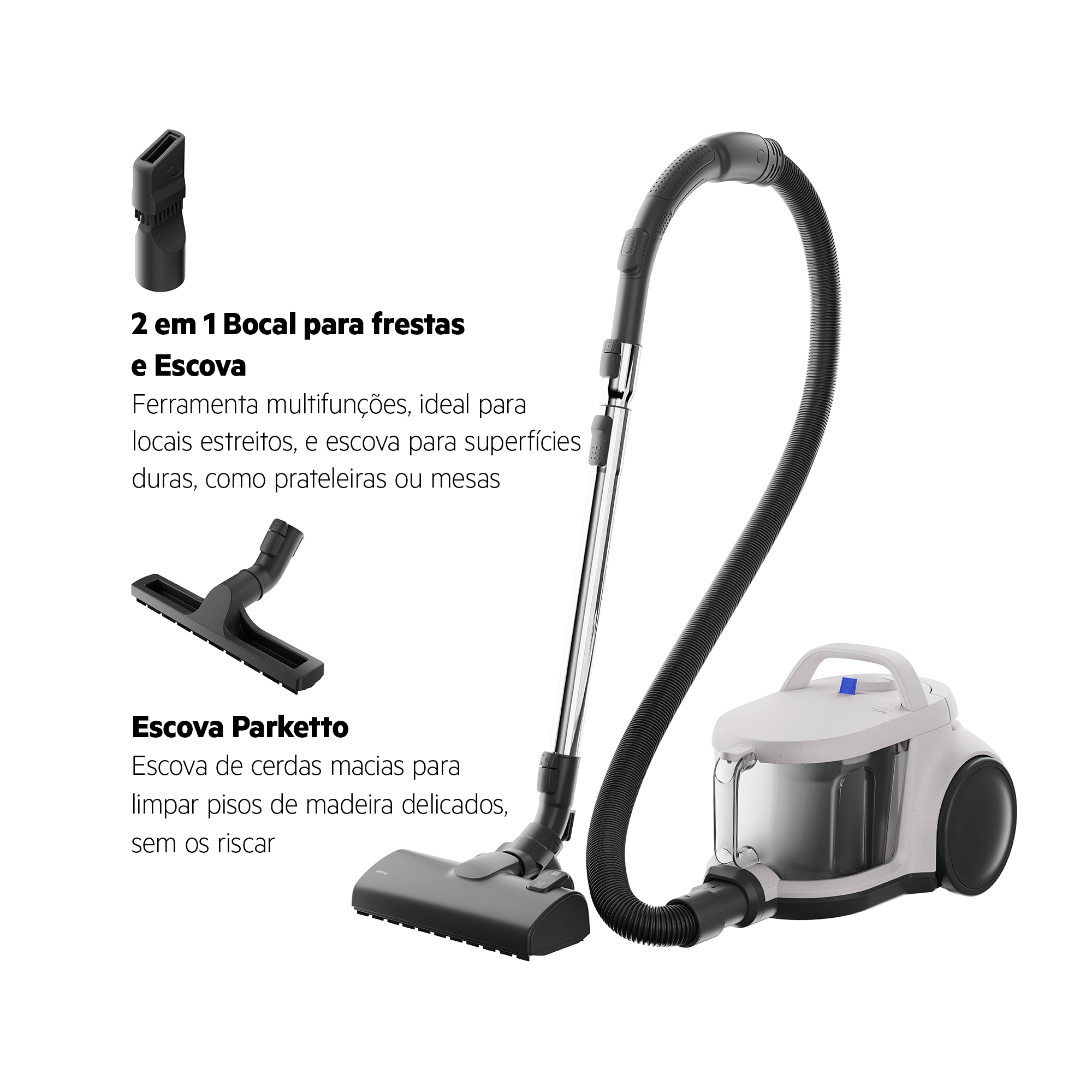 AEG - Aspirador sem saco - AL51C2SW
