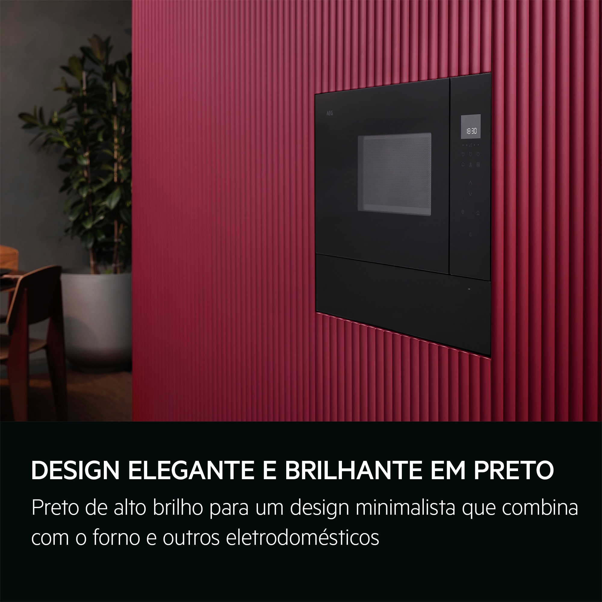 AEG - Forno Micro-ondas - TS5GM25EB