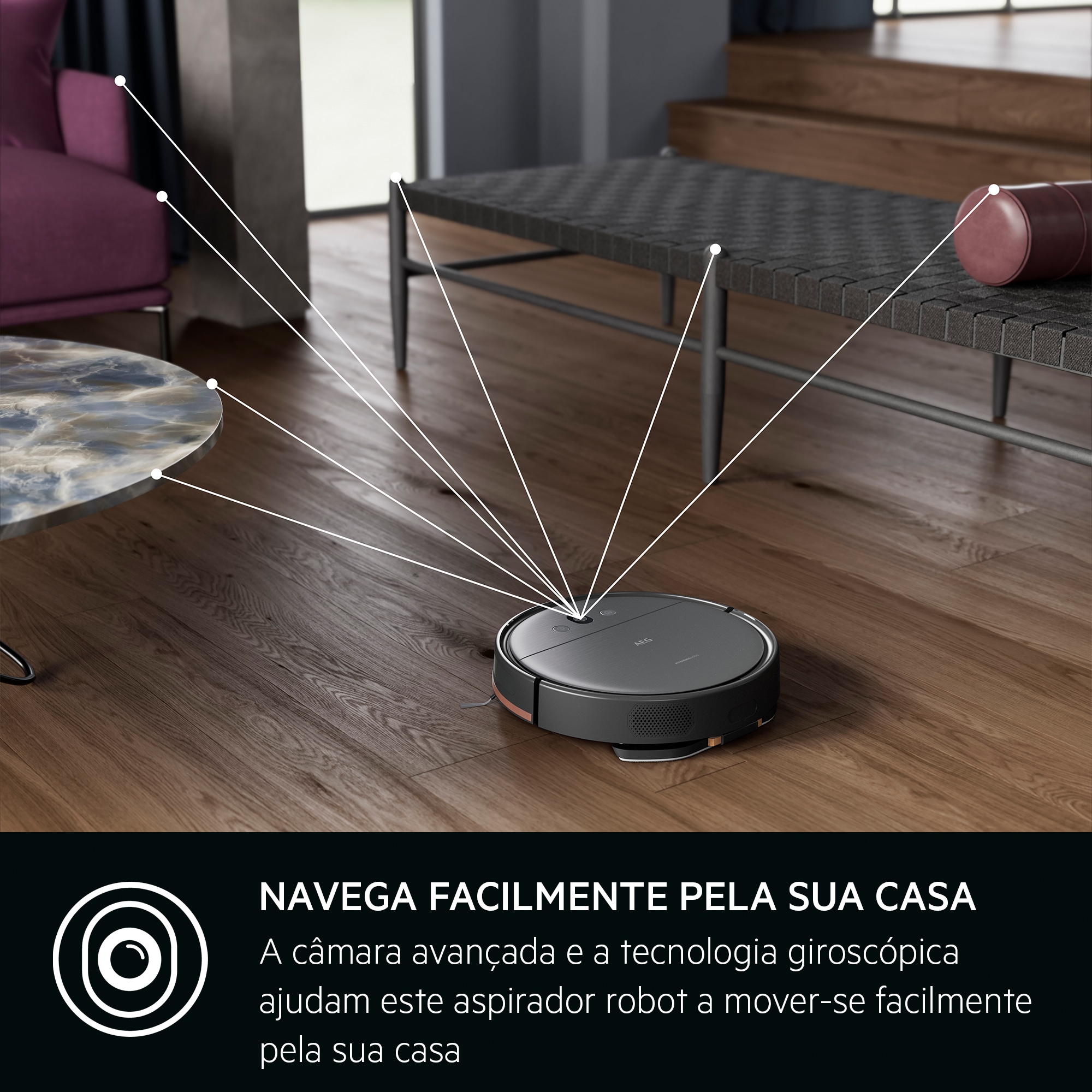 AEG - Aspirador robot - AR61UW1DG