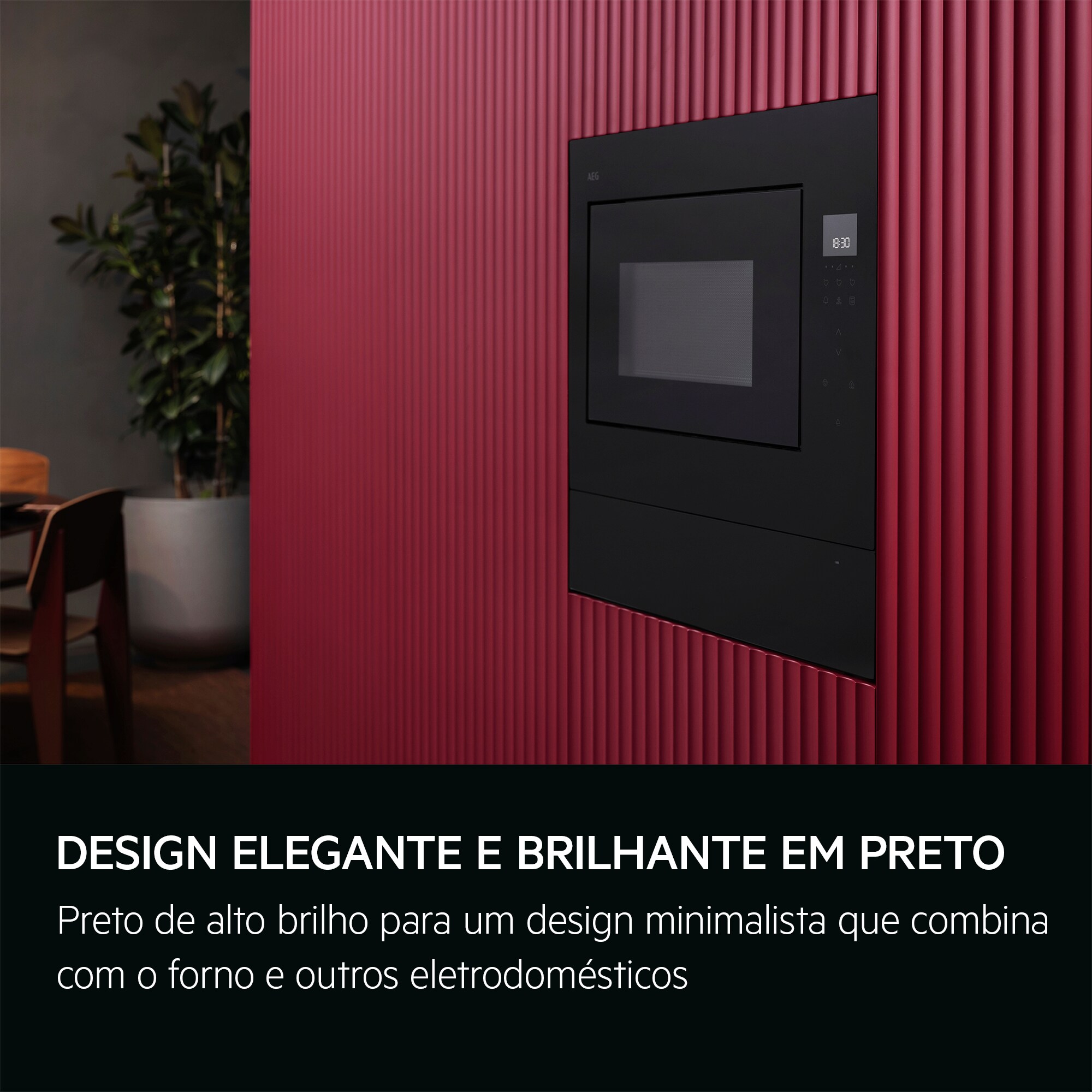 AEG - Forno Micro-ondas - TS5GM25EB