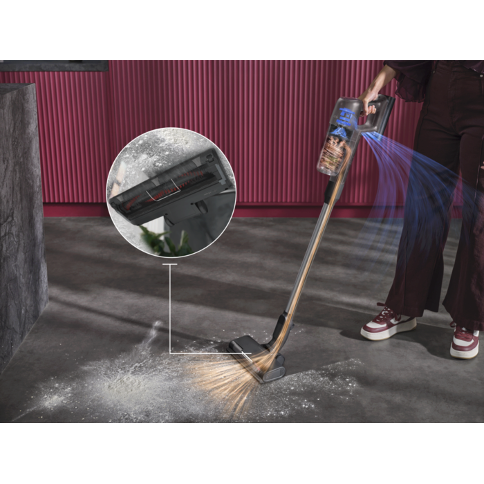 High-performance nozzle. For immaculate, dust-free hard floors