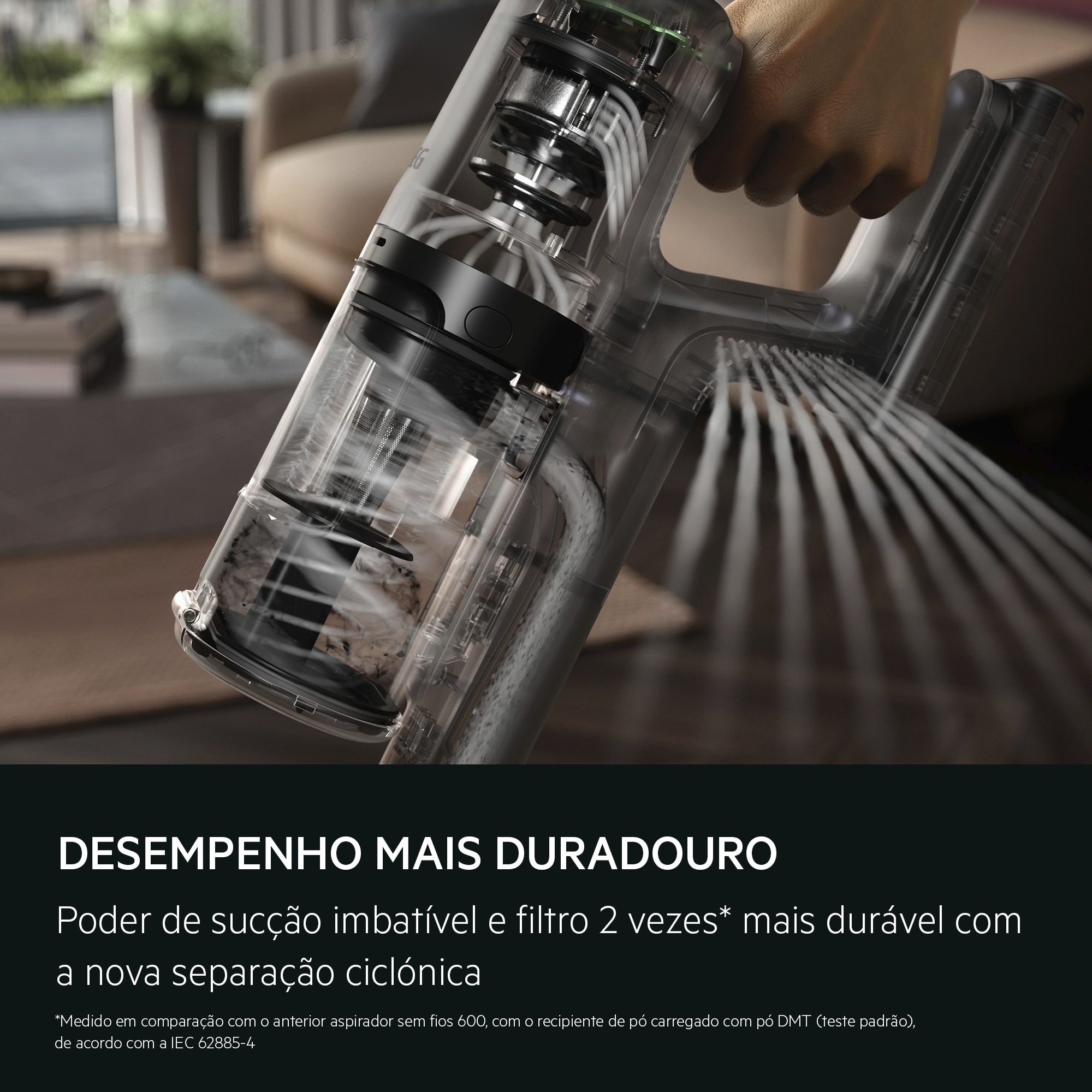 AEG - Aspirador vertical sem fio - AP61AB21DG