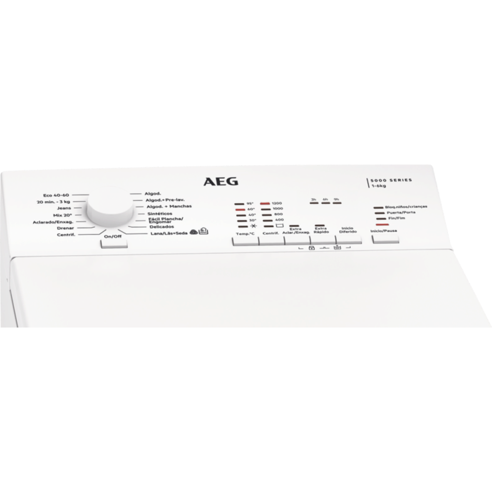 AEG - Máquina de lavar roupa carga superior - LTA5N6230E
