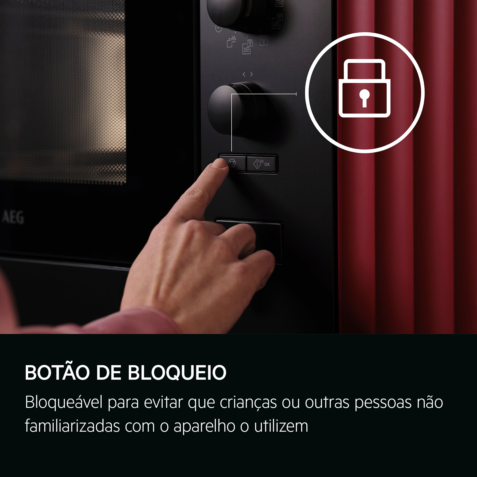 AEG - Forno Micro-ondas - TS5GM25EB