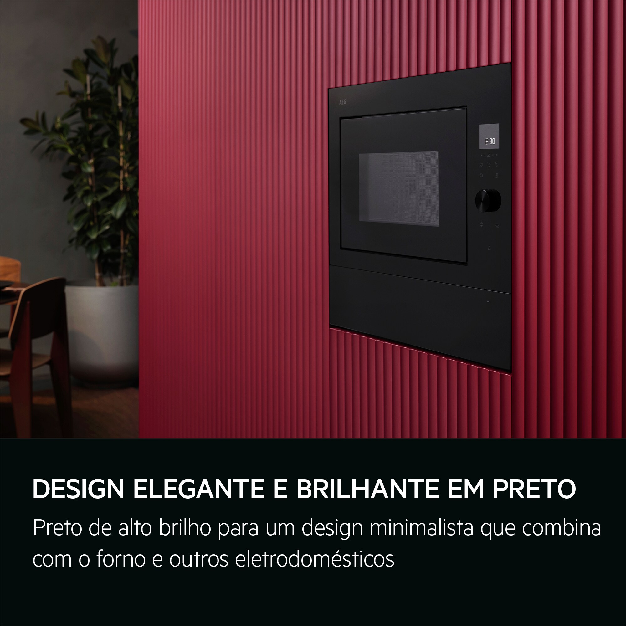 AEG - Forno Micro-ondas - TS5GM25EB