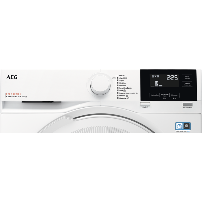 AEG - Máquina de secar com bomba de calor - TR818A2OB