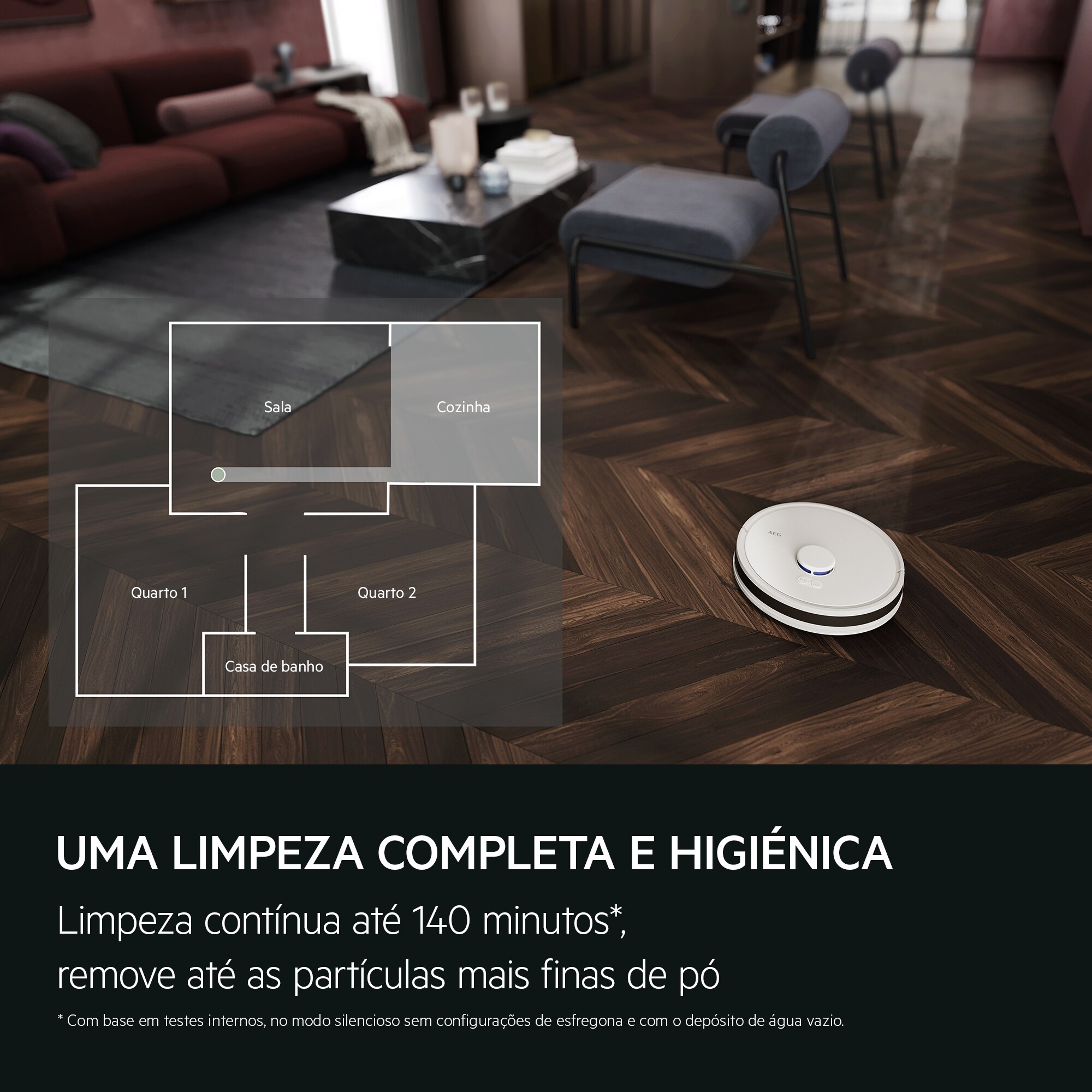 AEG - Aspirador robot - AR71UW2SW
