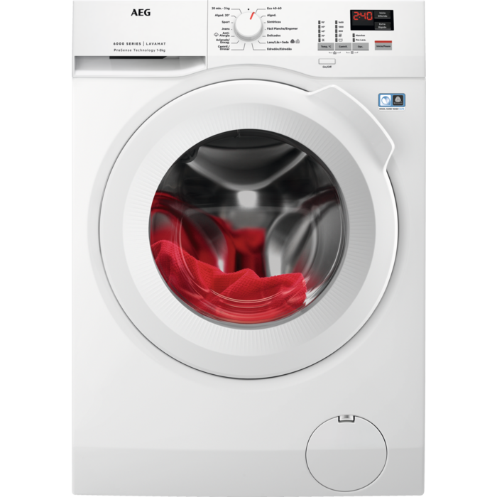 AEG - Máquina de lavar roupa 8 kg - L6FBK841P