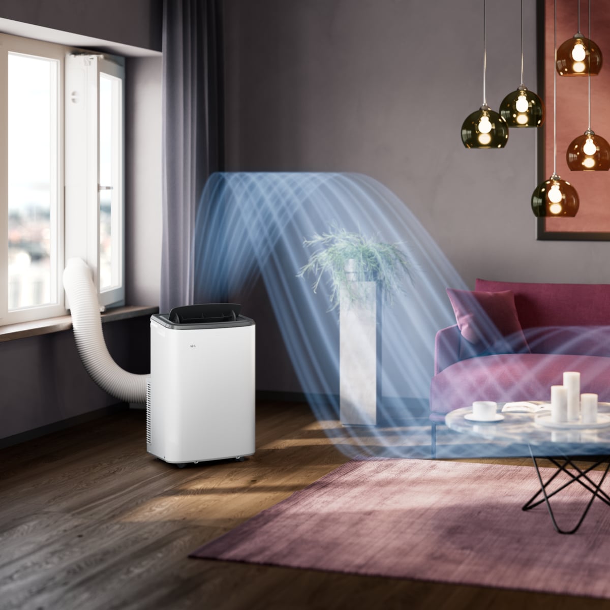 AEG - Ar Condicionado Portátil - AXP26U339CW