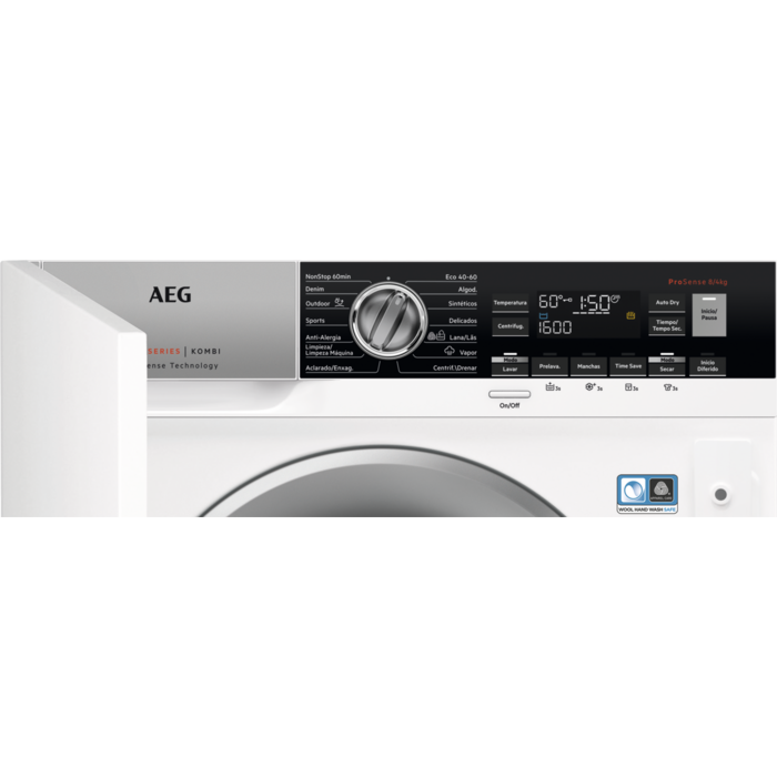 AEG - Máquina de lavar e secar de integrar - L7WEC842BI