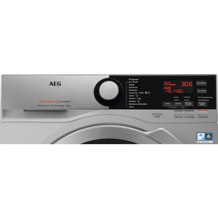 AEG - Máquina de lavar roupa 8 kg - L7FEE842S