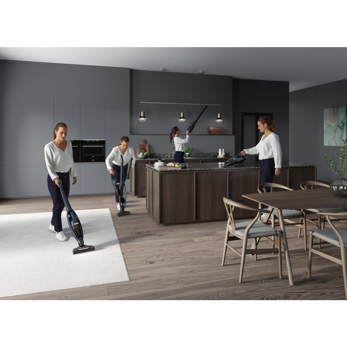 AEG - Aspirador vertical sem fio - QX7-1-I360