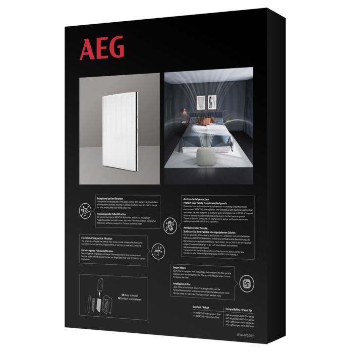 AEG - Filtro de purificadores de ar - AFWBTH3