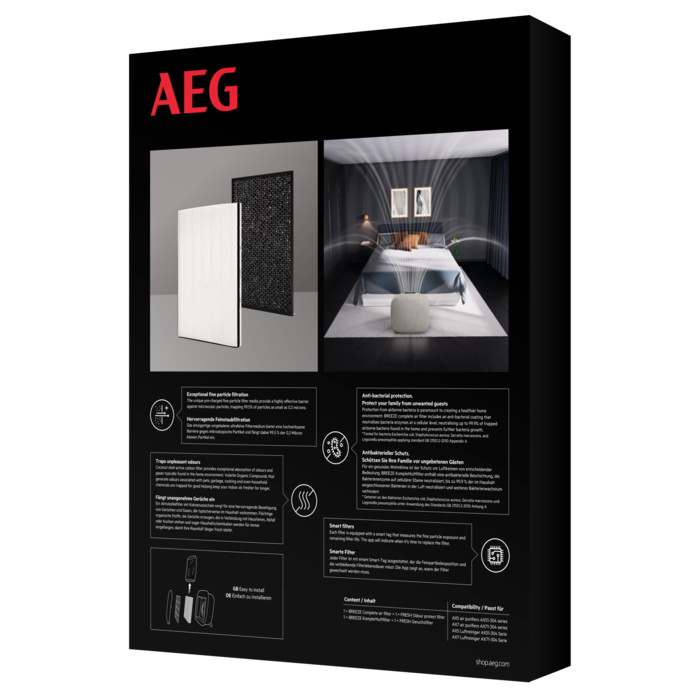 AEG - Filtro de purificadores de ar - AFWBRZ3