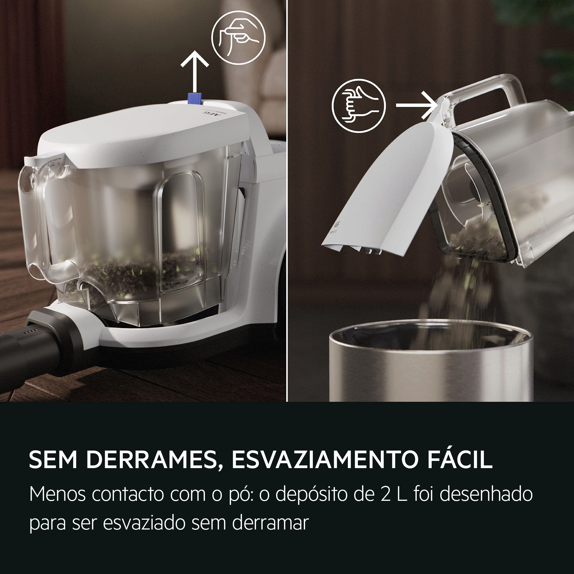 AEG - Aspirador sem saco - AL51C2SW