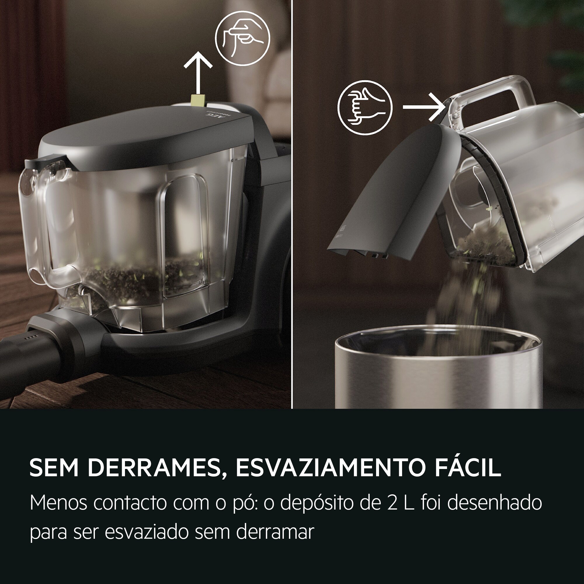 AEG - Aspirador sem saco - AL31C1DG