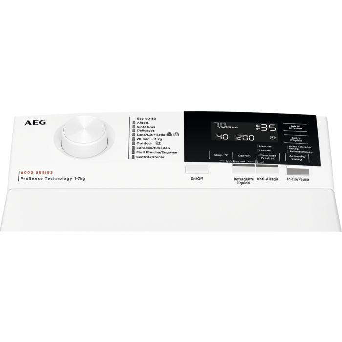 AEG - Máquina de lavar roupa carga superior - LTA6G7331E