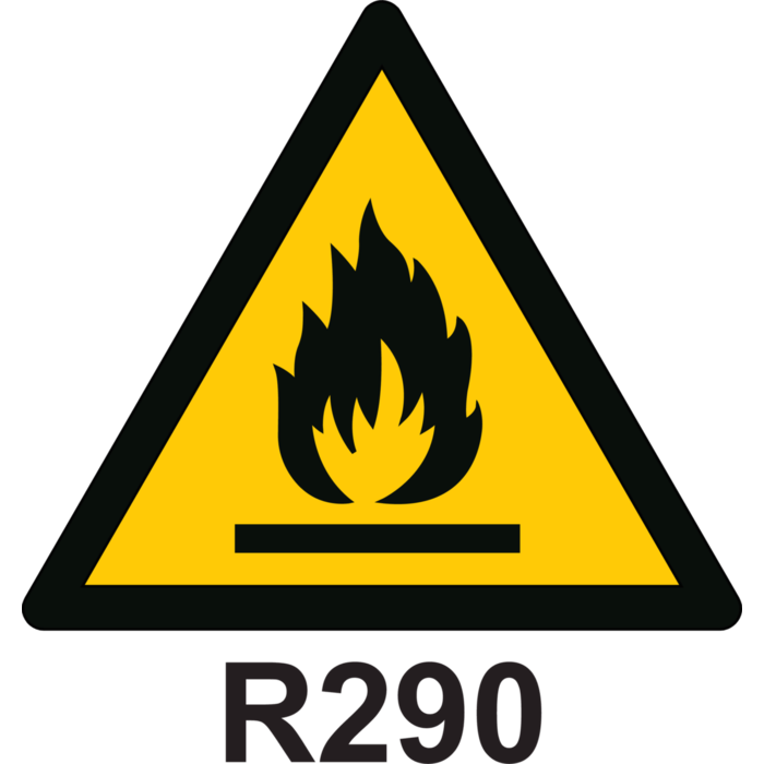 Gás refrigerante R290