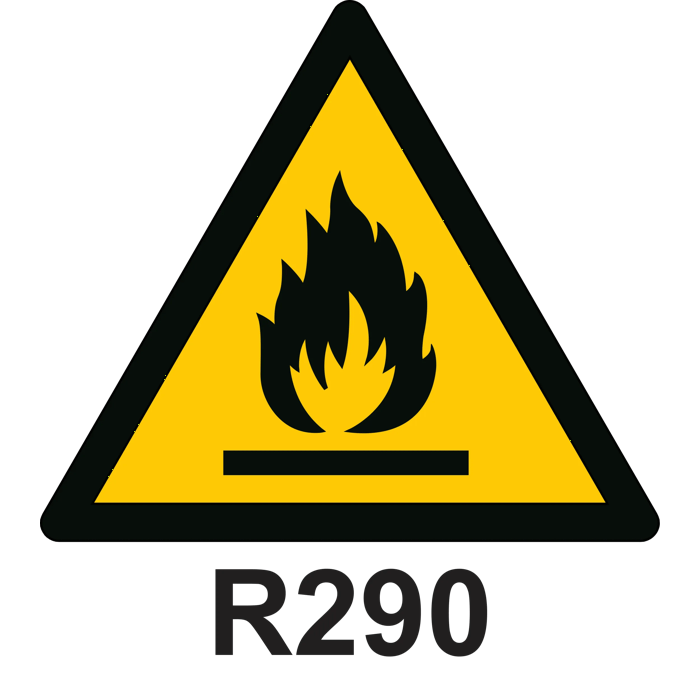 Gás refrigerante R290