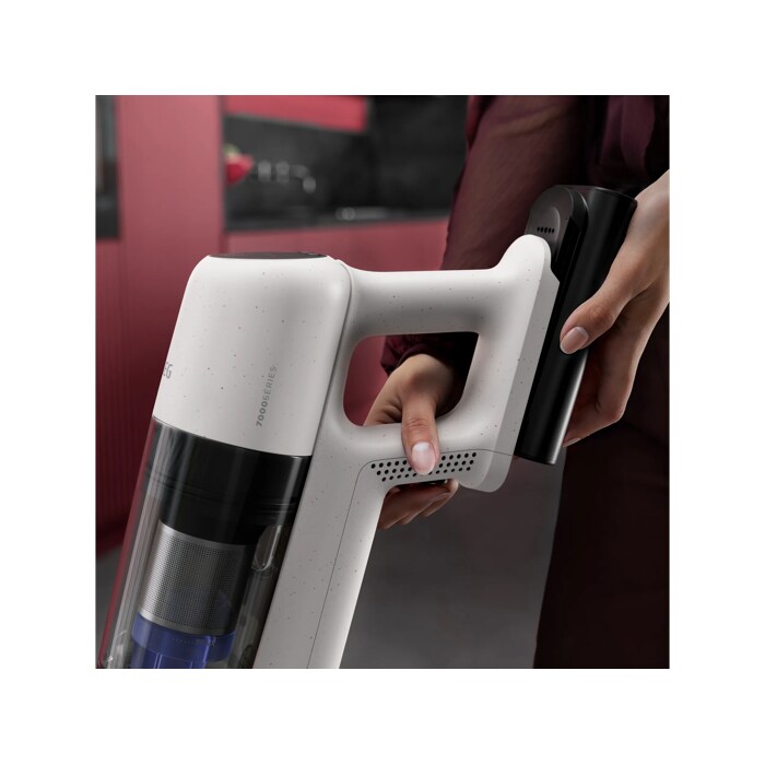 Smart charging right on the handle with intelligent overcharge protection 