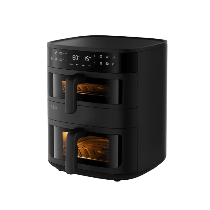 AEG Airfryer Dual com dois cestos independentes 11 litros e 8 programas AAFD11B