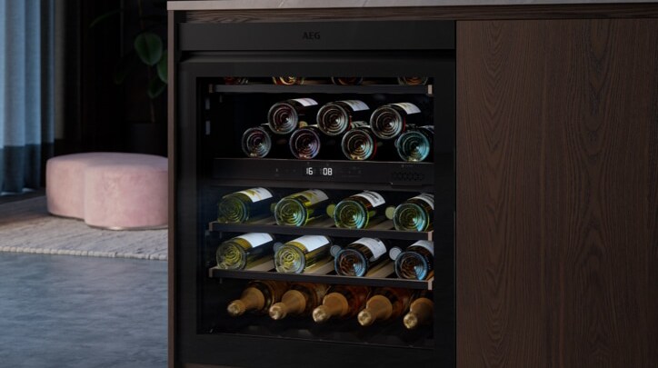 Garrafeiras de envelhecimento premium AEG