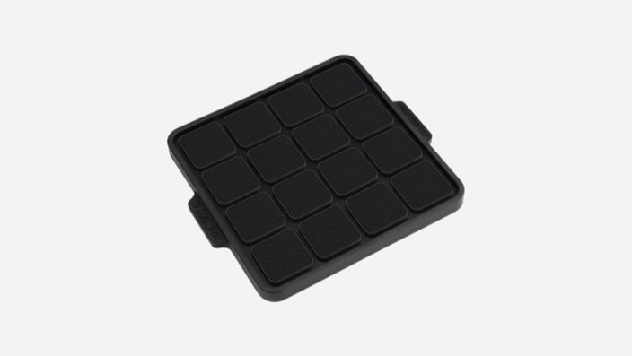 Filtro de carvão ativo lavável/reutilizável