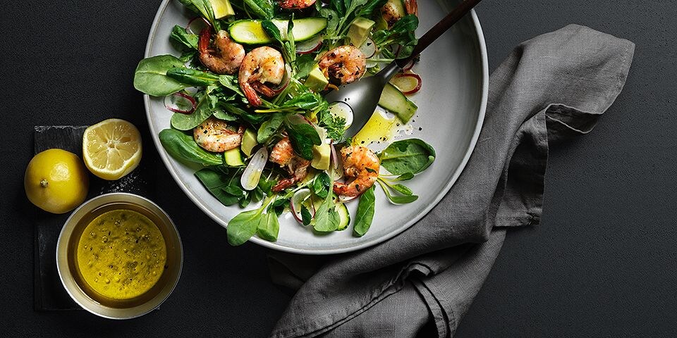 Imagem de uma salada Imagem de uma salada