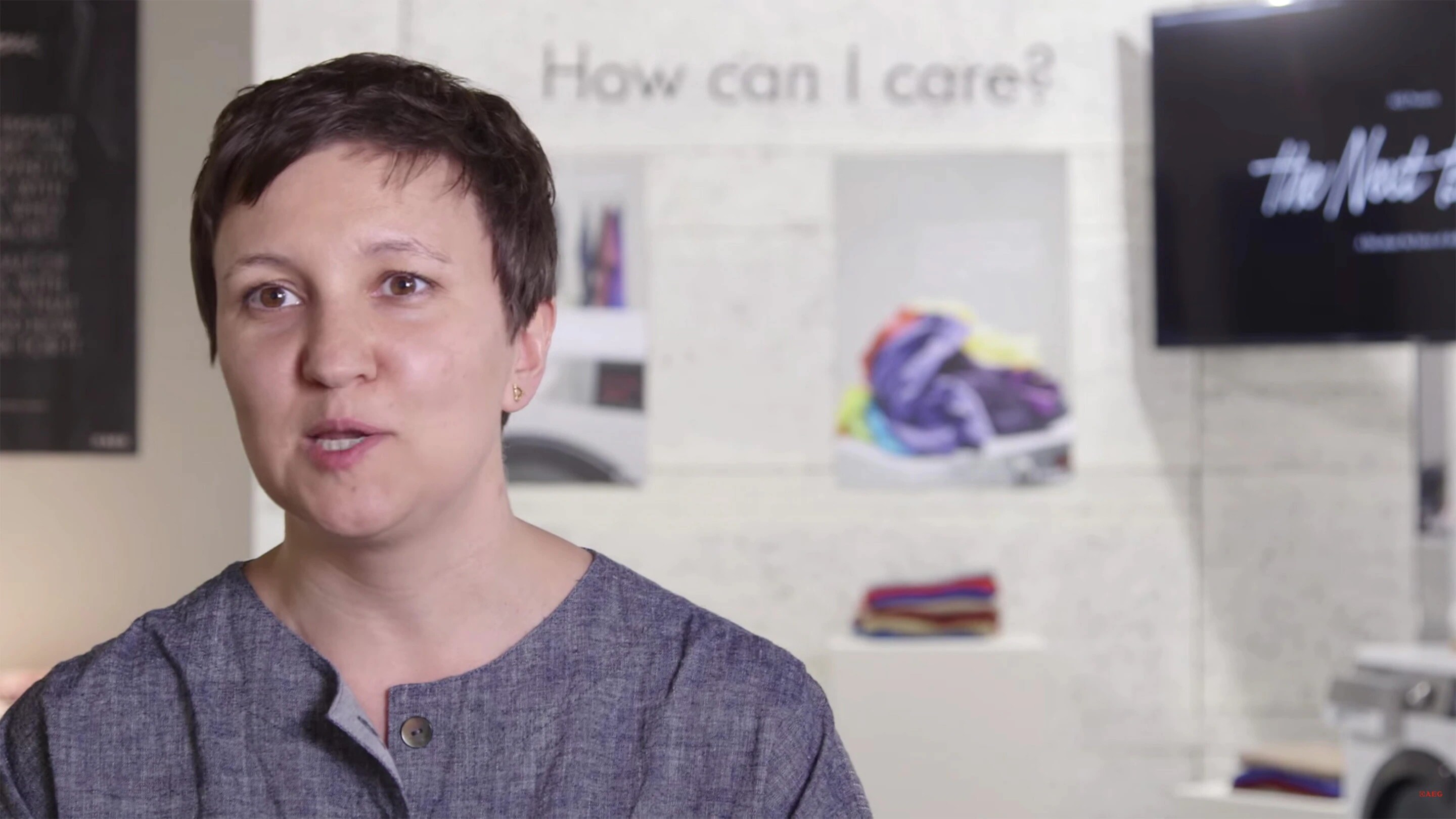 Um designer a falar sobre o futuro da moda