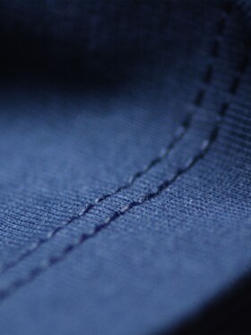 Tecido de algodão azul