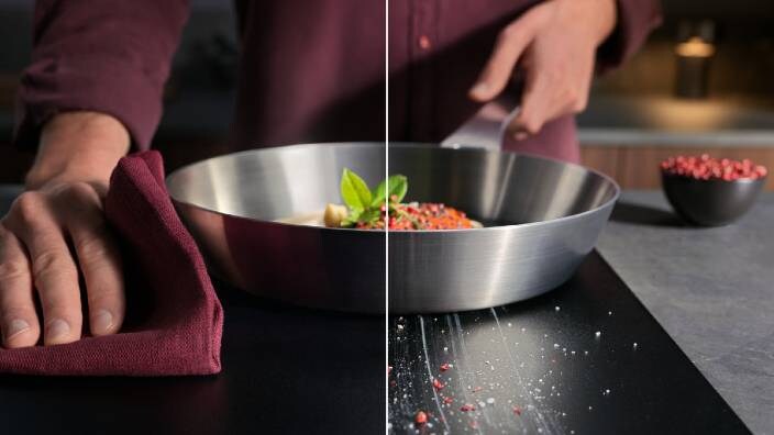 Menos riscos com o elegante vidro SaphirMatt®