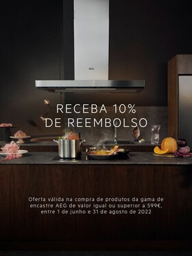 Campanha de reembolso cozinha AEG