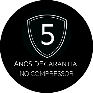 5 anos de garantia no compressor